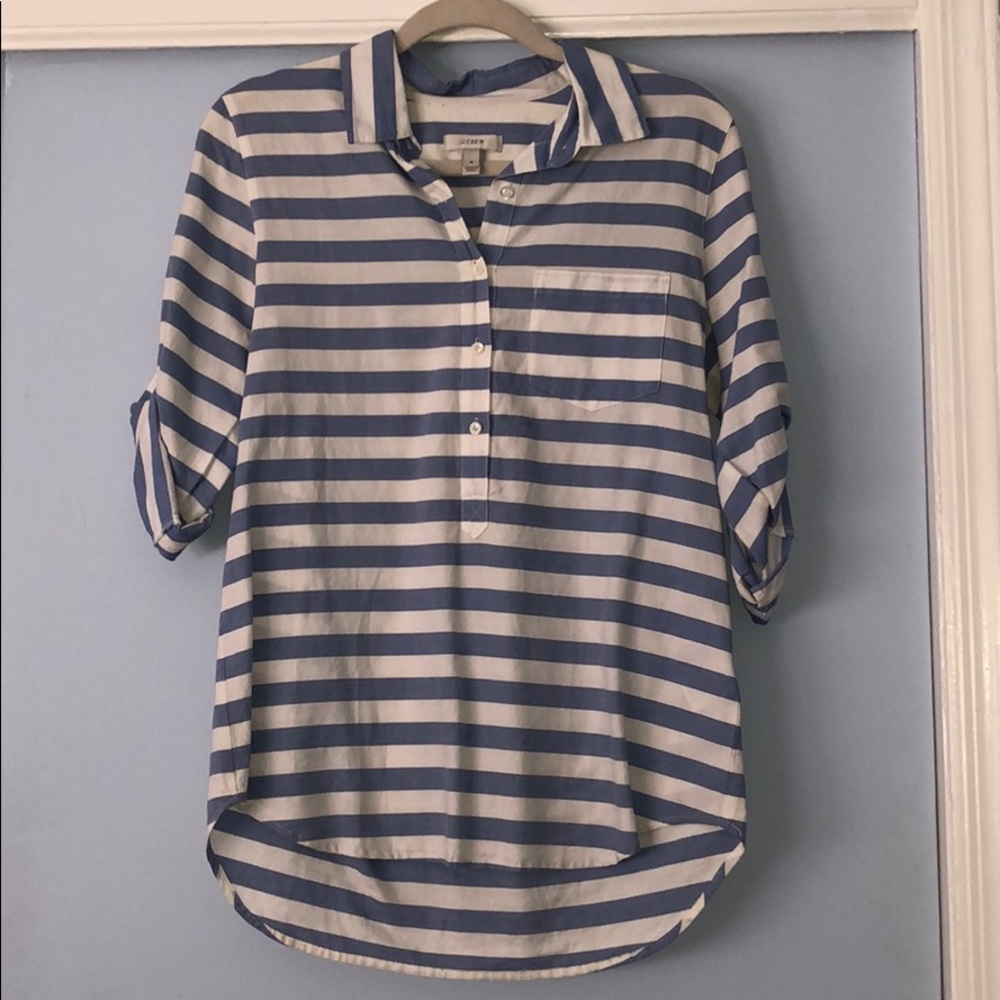 J. Crew Quarter Button down